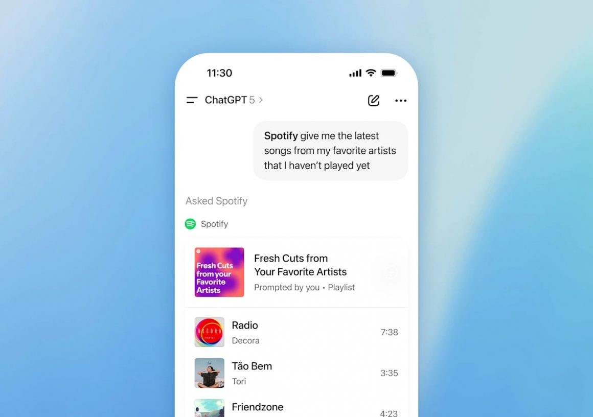 openai ouvre chatgpt applications tierces