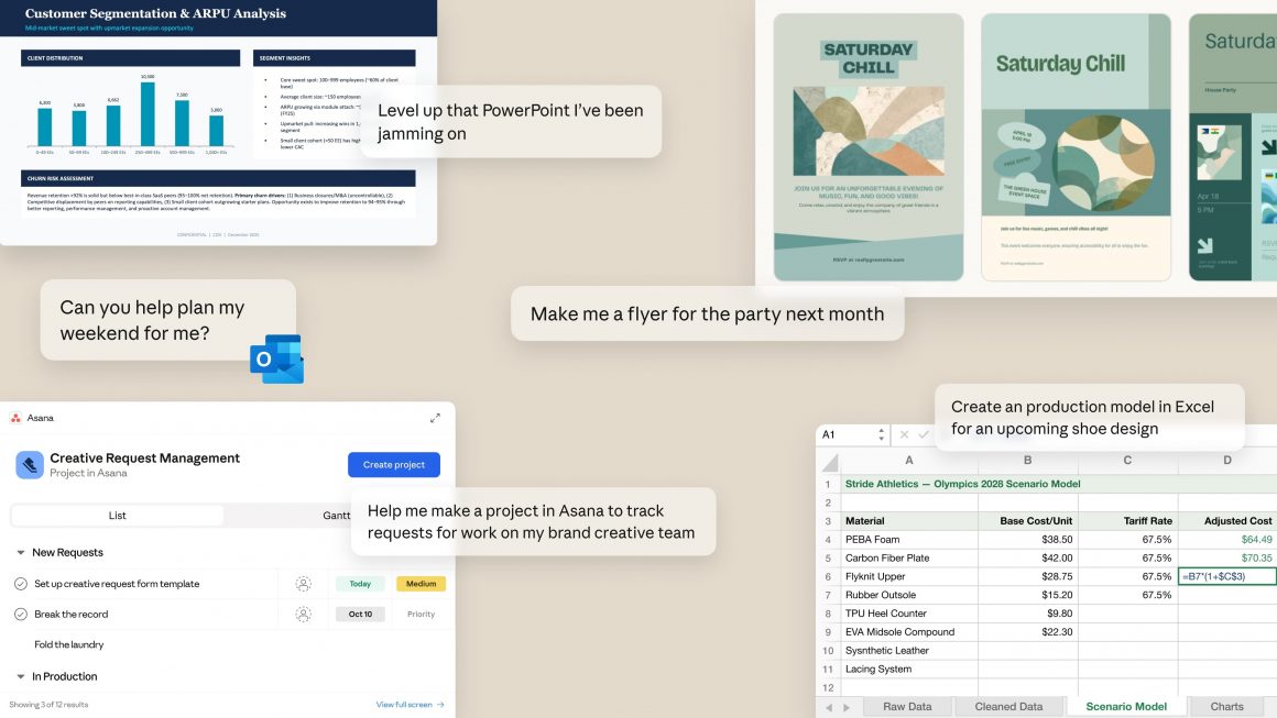 Montage d'outils de gestion et création graphiques